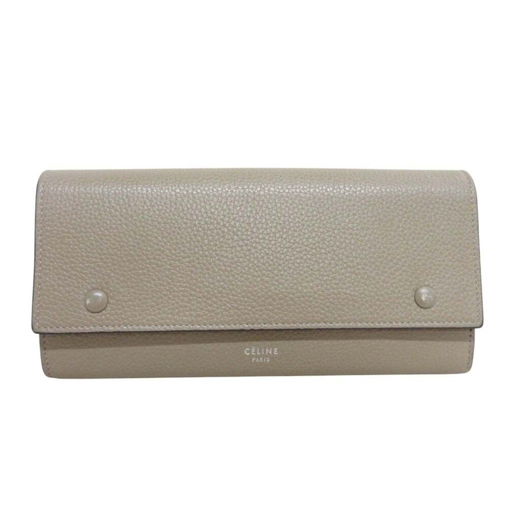 Celine Phoebe Large Flap Multi-Function Leather L… - image 1